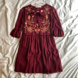 Zara babydoll dress